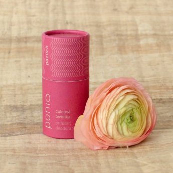 Tuhý přírodní deodorant Cukrová pivoňka 