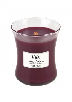 WoodWick Black Cherry (střední váza) 