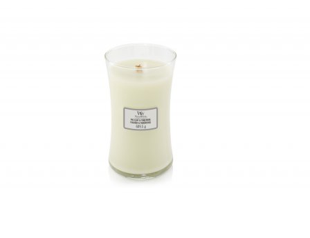 WoodWick Fig Leaf & Tuberose (velká váza)