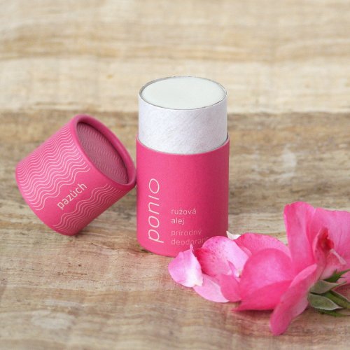 Tuhý přírodní deodorant Růžová alej (1)