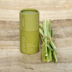 Tuhý přírodní deodorant Tea tree & lemongrass