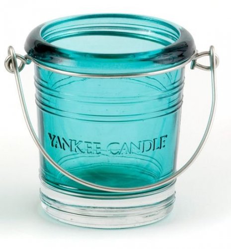 Svícen Bucket zelenomodrý (1)