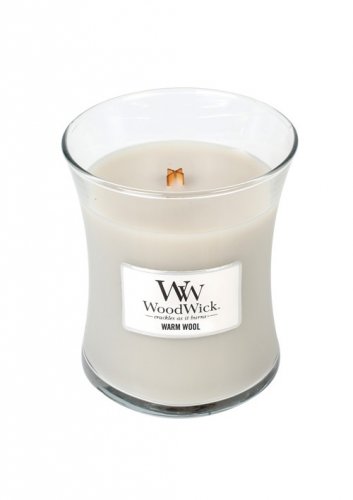 WoodWick Warm Wool (střední váza)  (1)