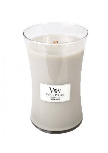 WoodWick Warm Wool (velká váza)  (1)