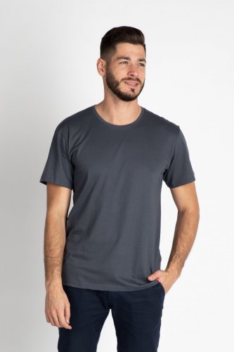Pánské bavlněné tričko CITY ZEN šedé (2)