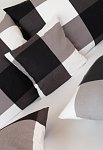 Flanelové povlečení Cube Black (2)